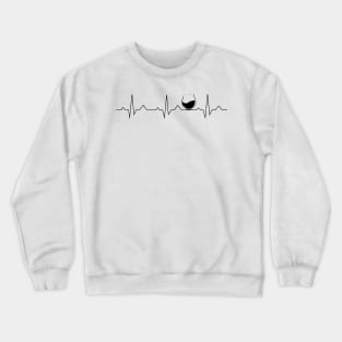 Wine Heartbeat Crewneck Sweatshirt